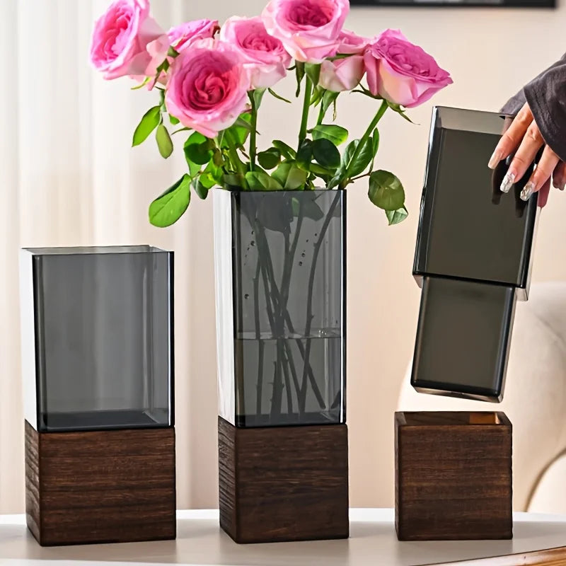 Nordic Acrylic Table Centerpiece Vase