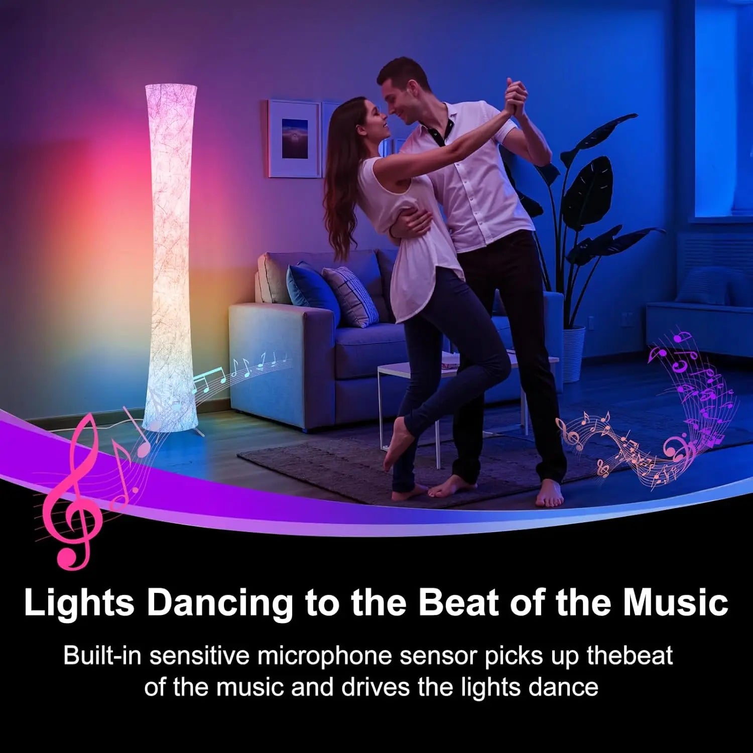 Ambient Glow Corner Lamp