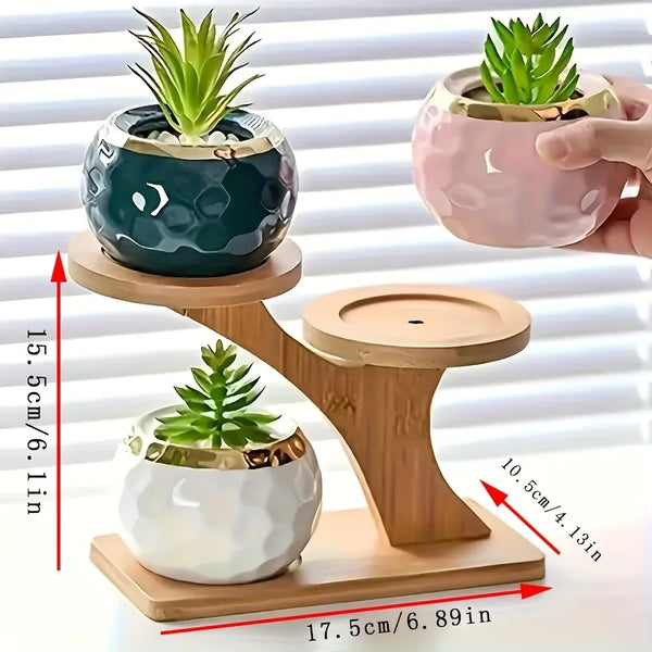 Bamboo Desk Stand