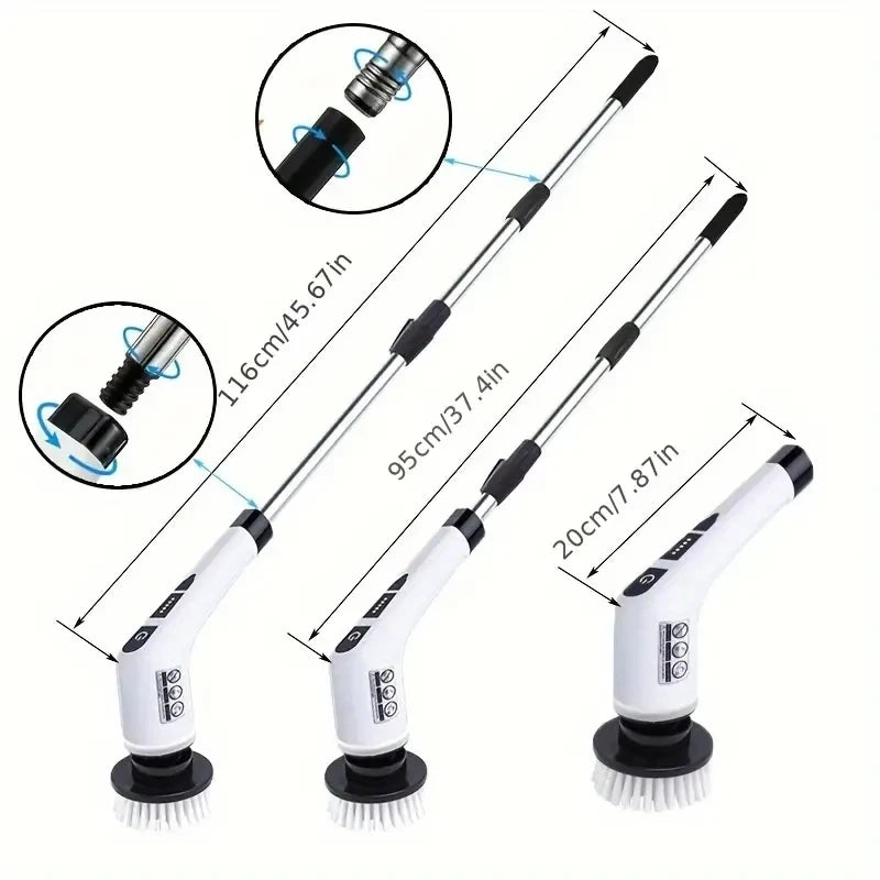 PowerScrub Pro Electric Cleaning Brush