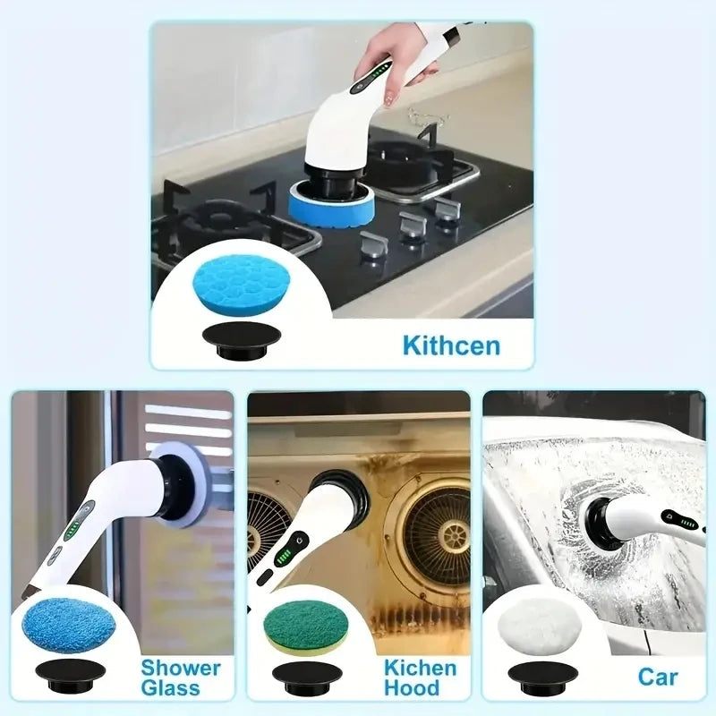 PowerScrub Pro Electric Cleaning Brush
