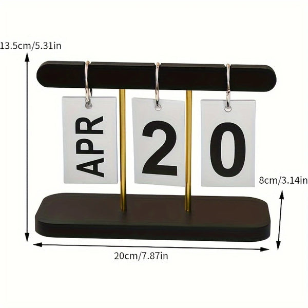 Nordic Daily Desk Page Turn Calendar