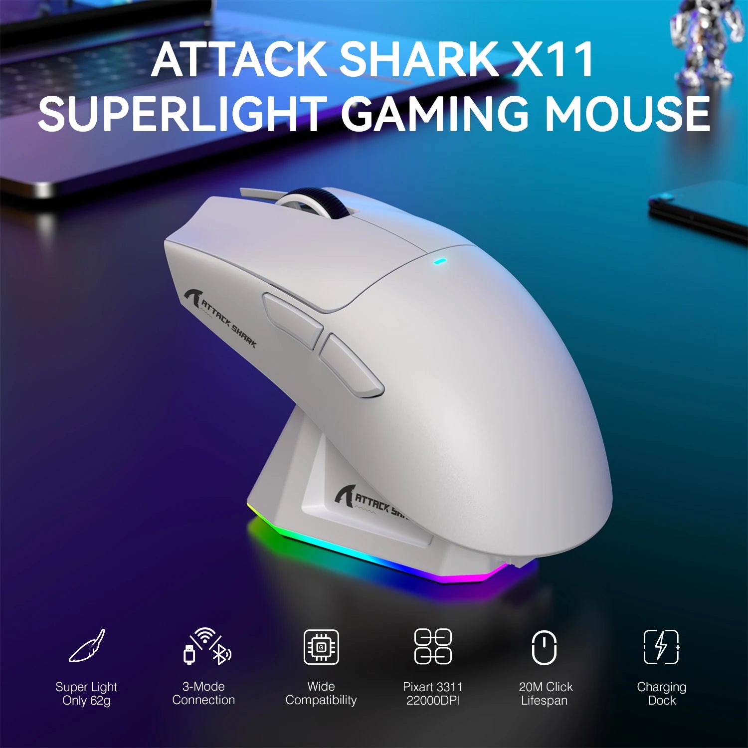 Attack Shark X Pro Mouse