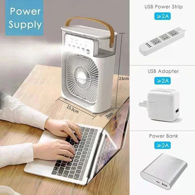 BreezeMate Portable Cooler Fan