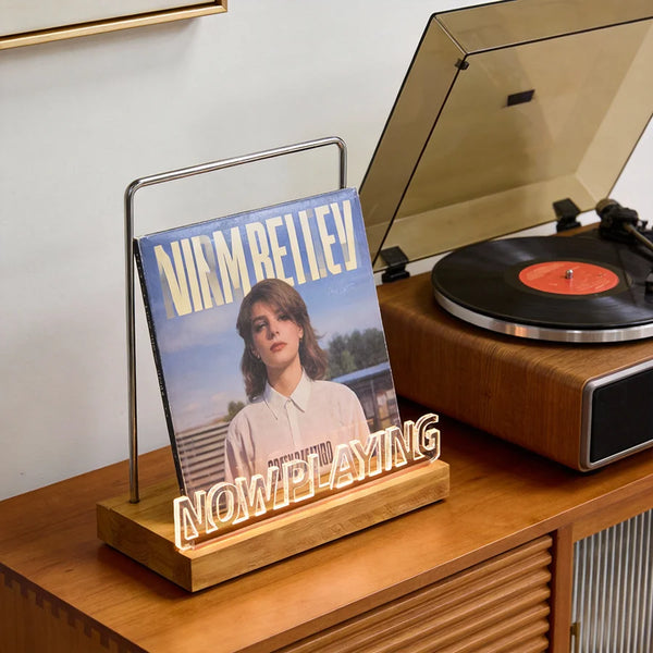 Glow Vinyl Record Display Stand