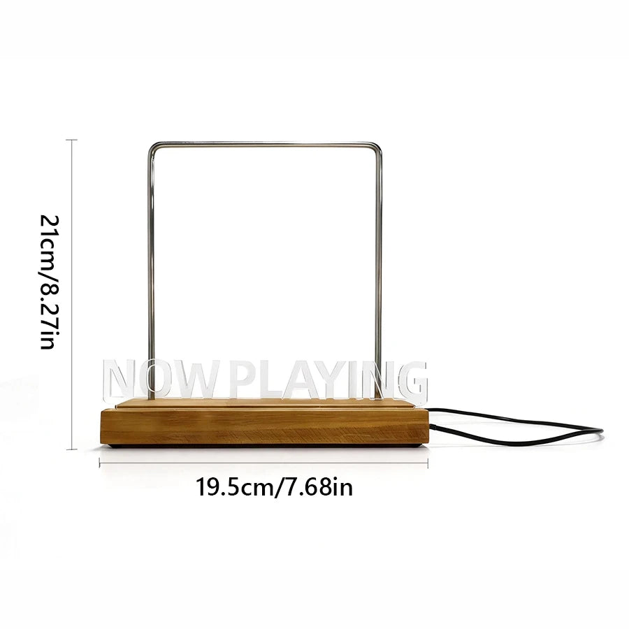 Glow Vinyl Record Display Stand