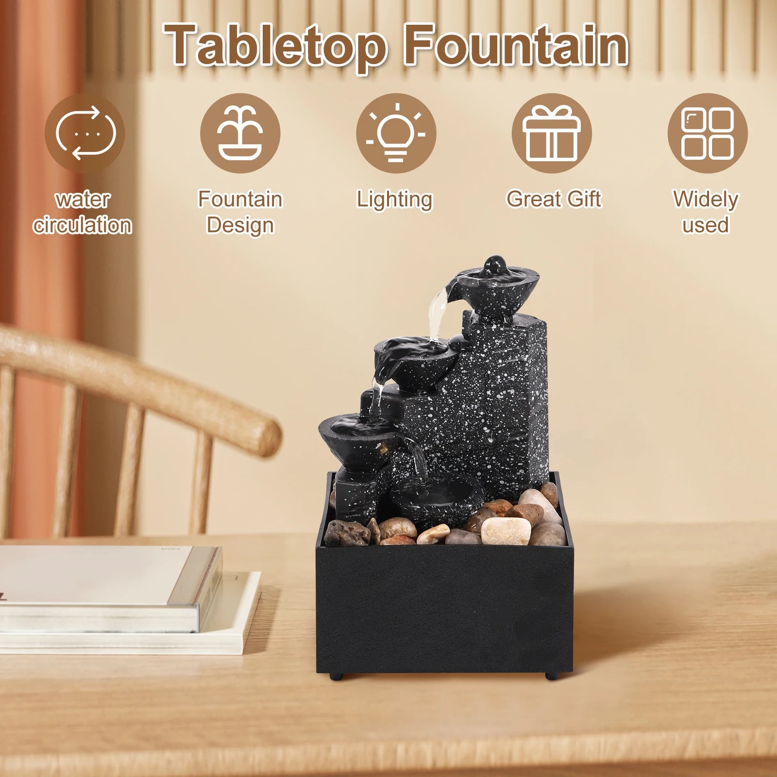 ZenFlow Tabletop Fountain