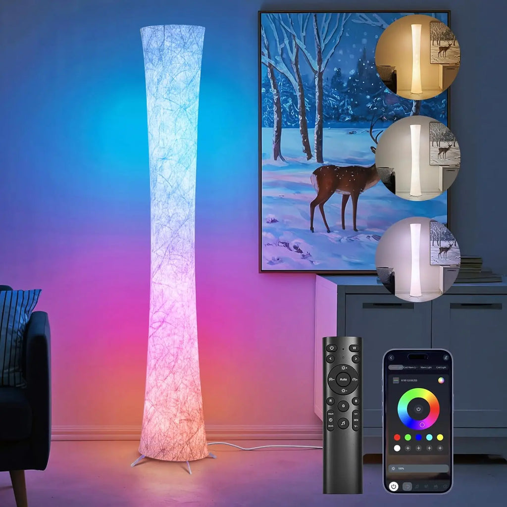 Ambient Glow Corner Lamp