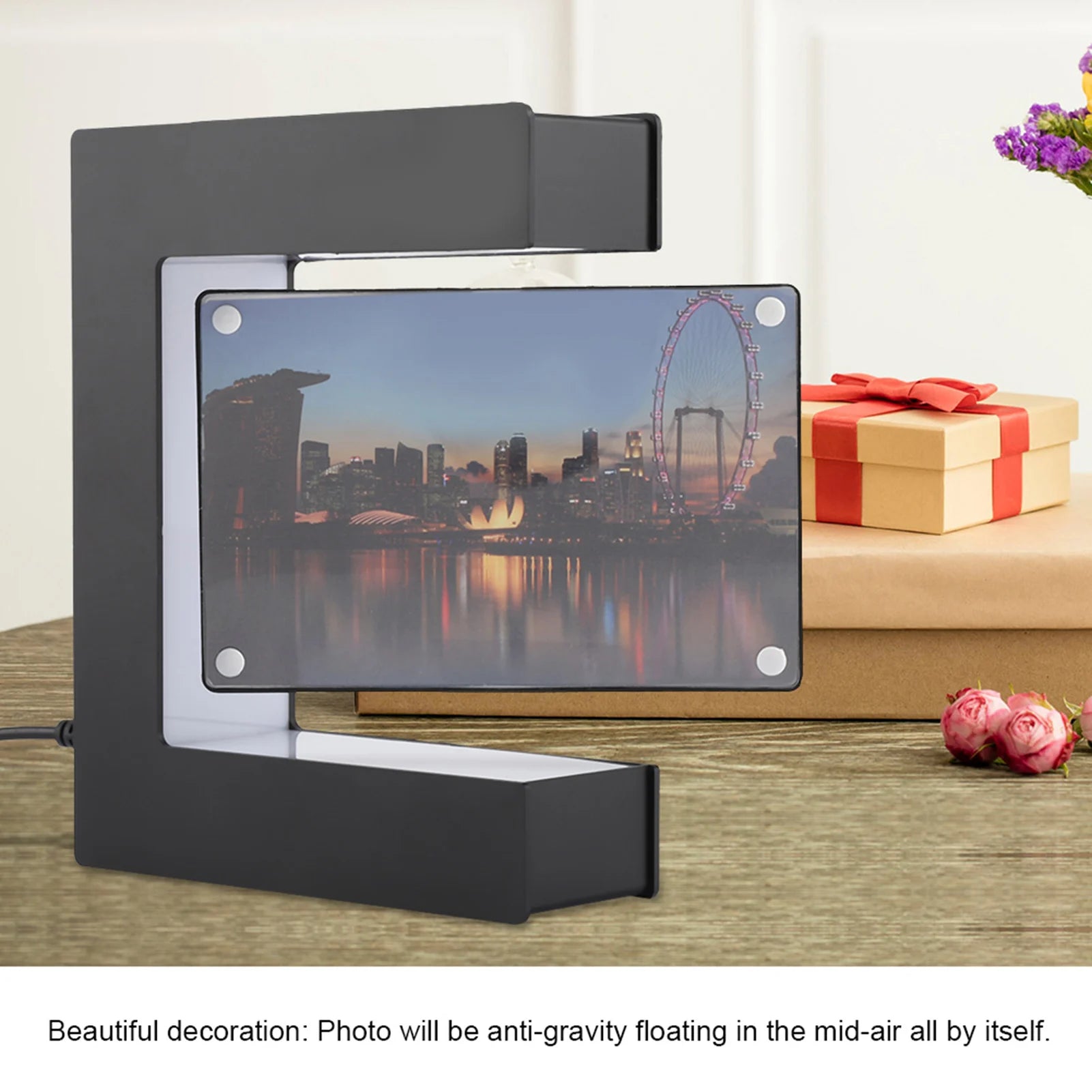 Floating Heart Photo Frame