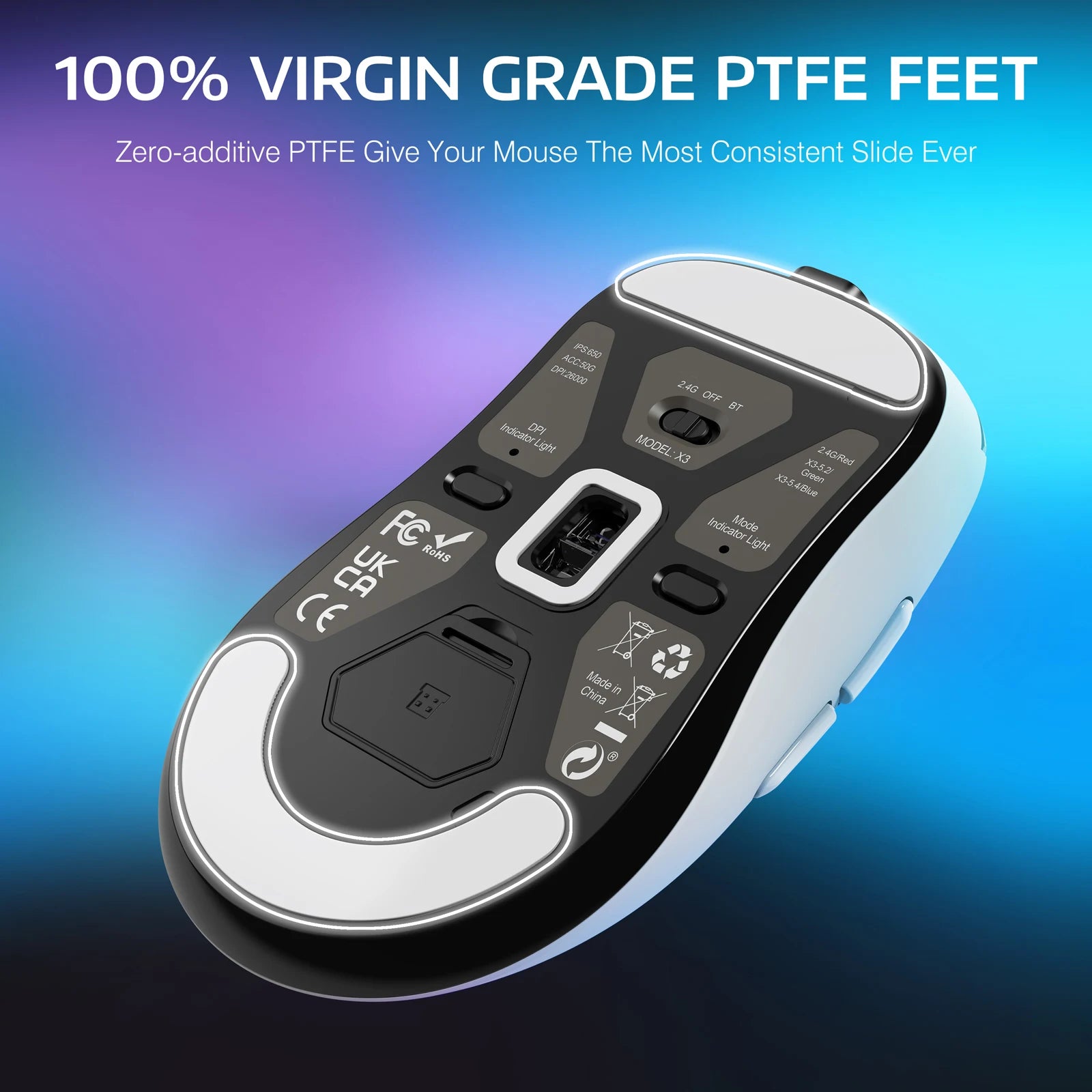 GlidePro Wireless Comfort Gaming Mouse